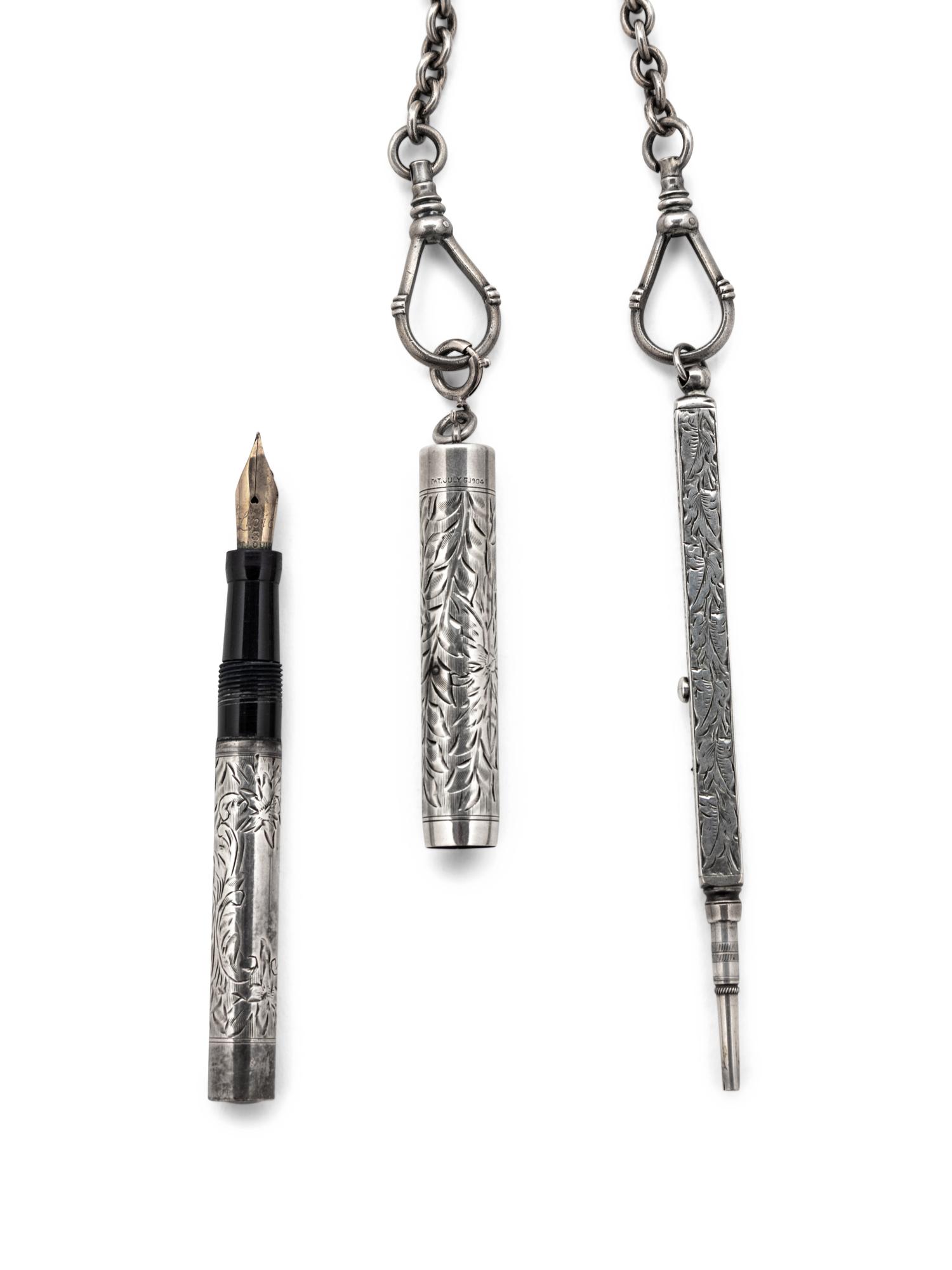 An American Silver Chatelaine