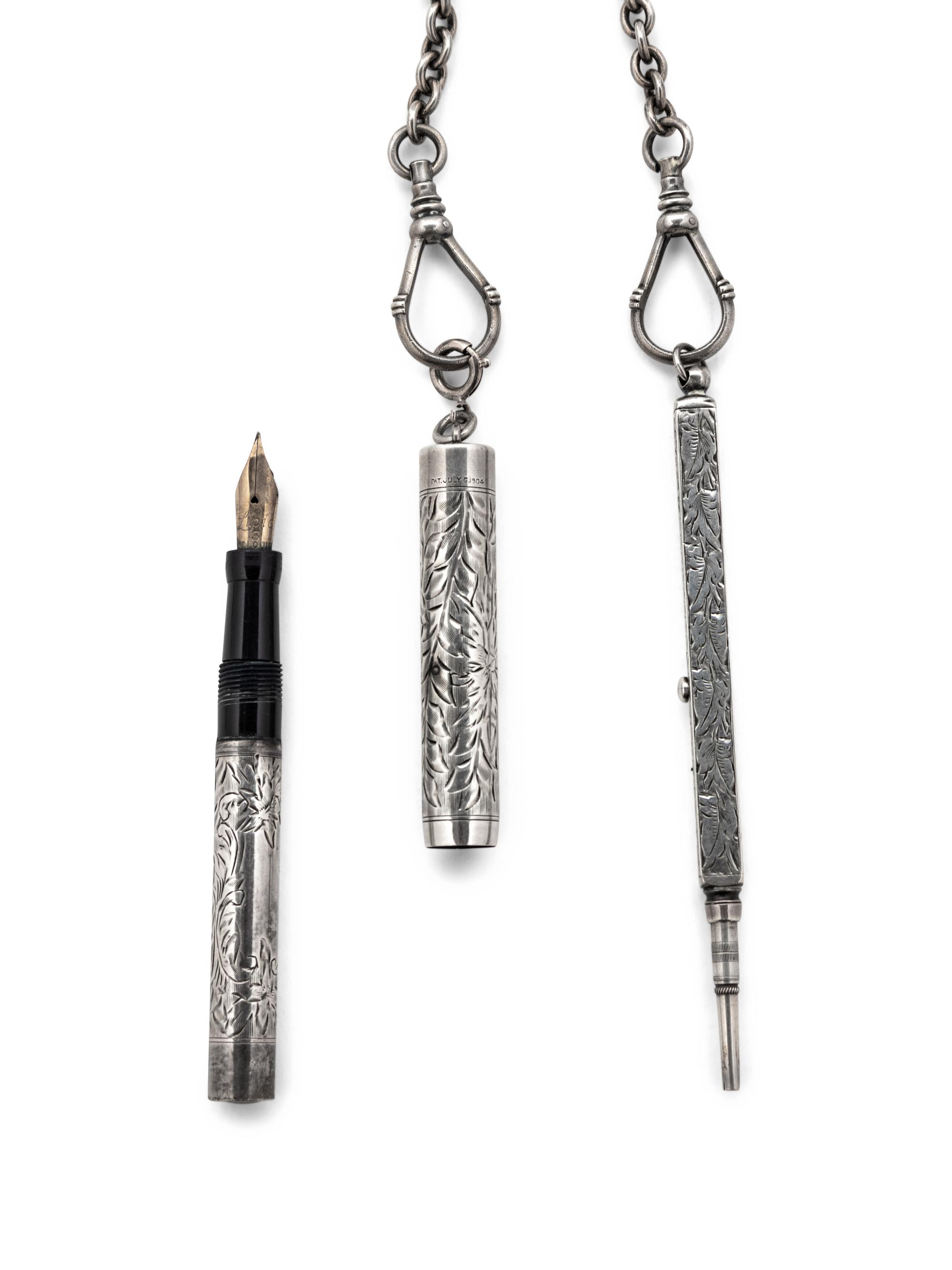 An American Silver Chatelaine