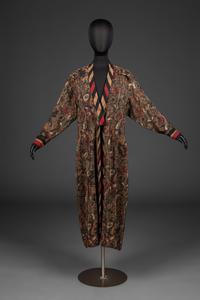 Chloé Printed Silk Long Jacket, by Karl Lagerfeld, 1980s