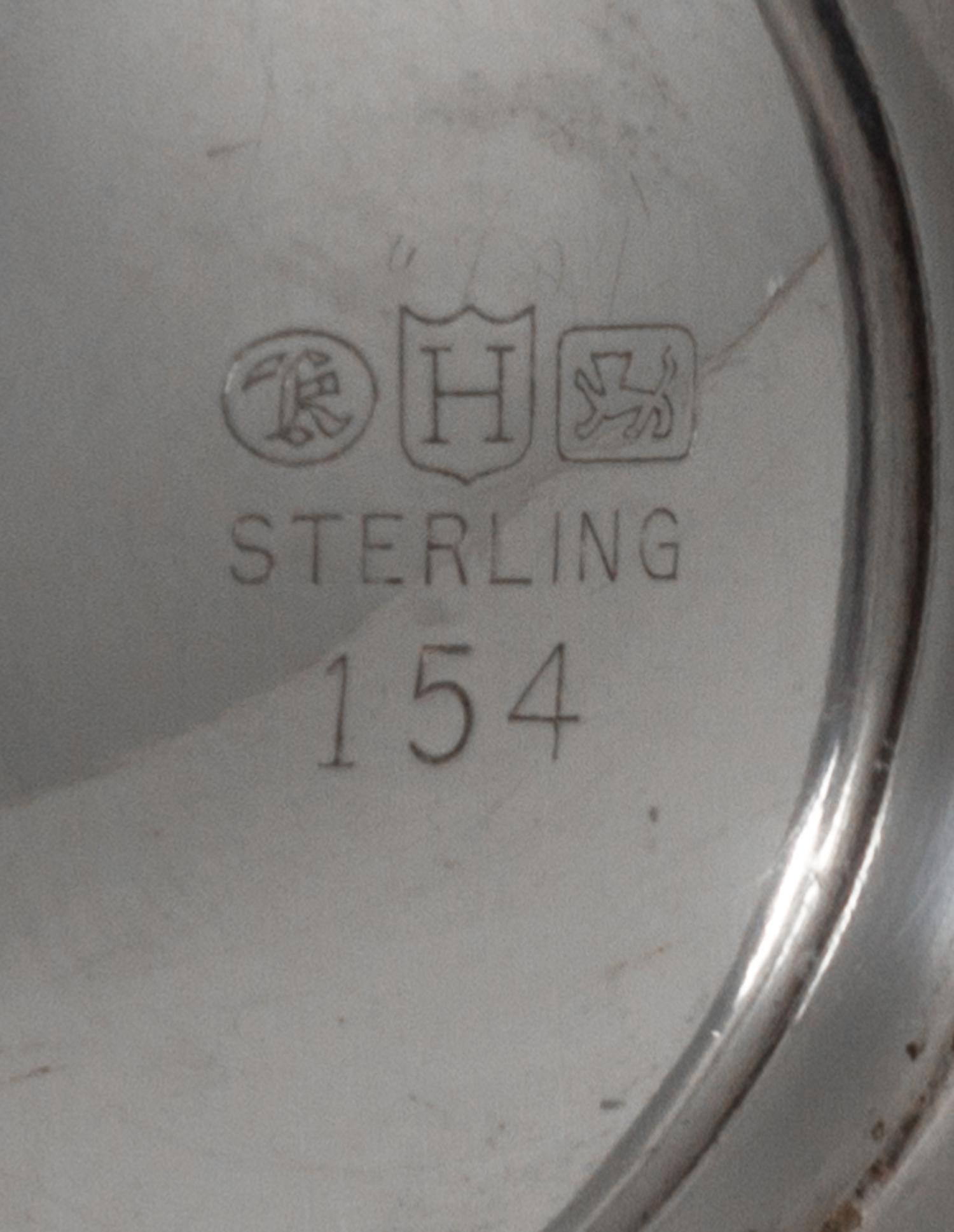 Three American Silver Articles, Whiting and Hunt Co., comprising a bowl and a creamer and sugar set.