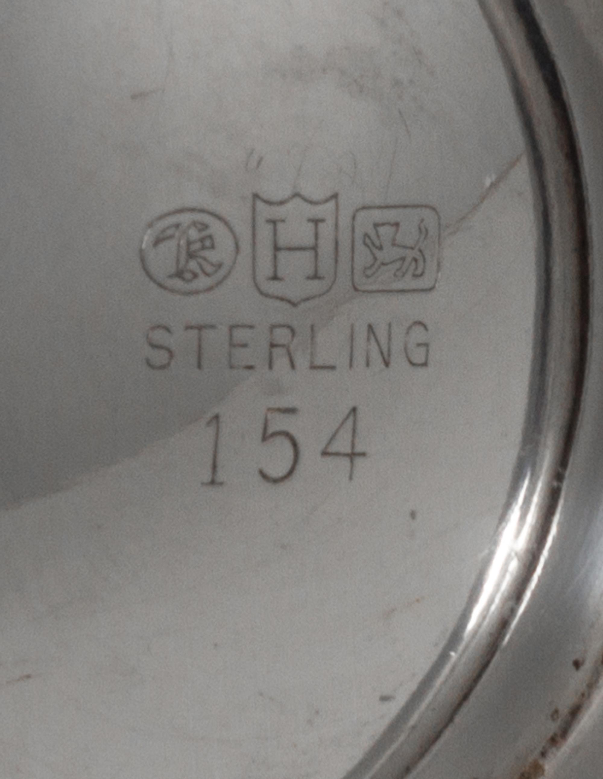 Three American Silver Articles, Whiting and Hunt Co., comprising a bowl and a creamer and sugar set.