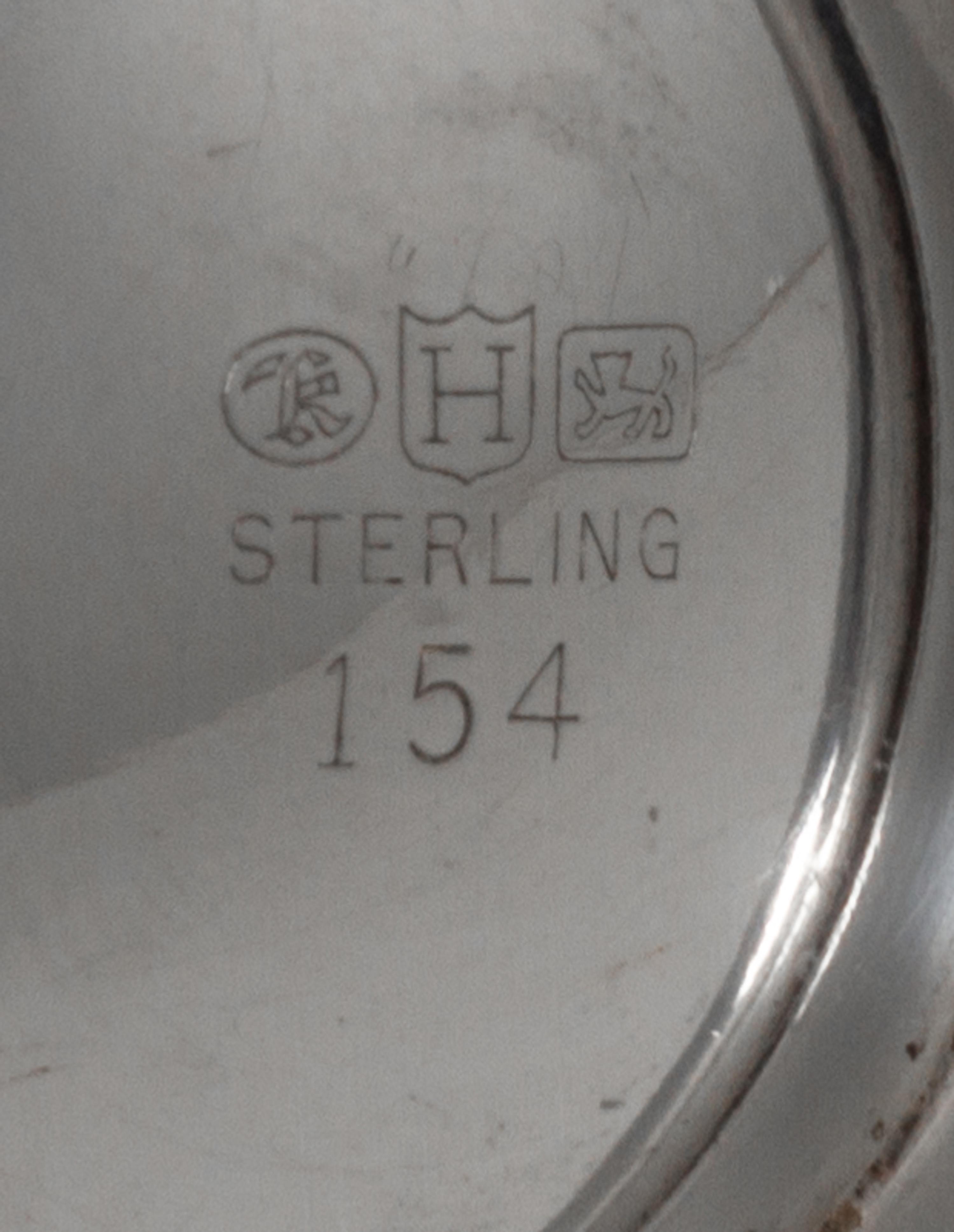 Three American Silver Articles, Whiting and Hunt Co., comprising a bowl and a creamer and sugar set.