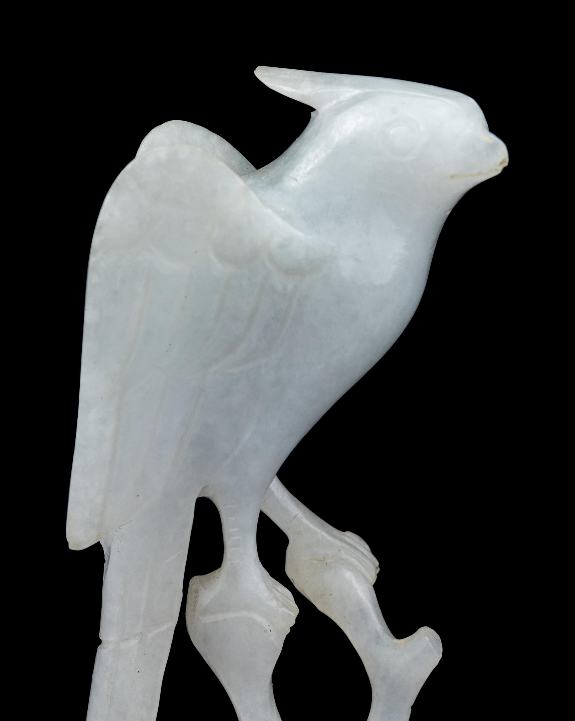 Three Chinese Jade and Jadeite Carvings