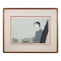 Kiyoshi Nakajima (Japanese, B. 1943) Three Prints 中島潔 浮世繪三幅