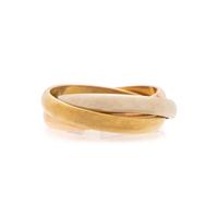 CARTIER, TRICOLOR GOLD 'TRINITY' RING