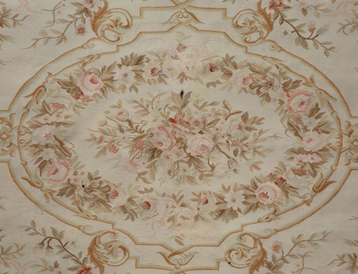 Aubusson Style Wool Carpet — 20th Century