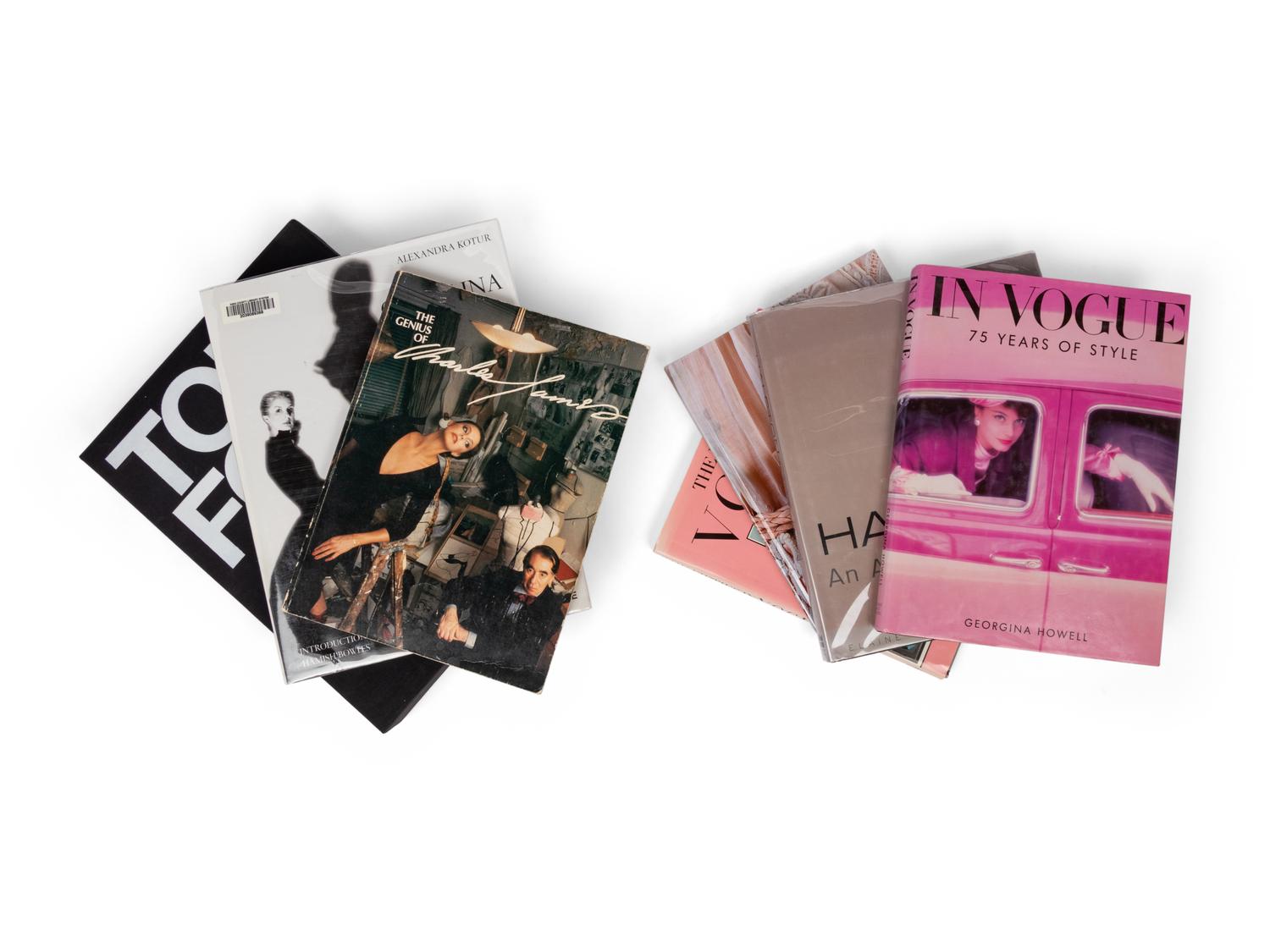 Group of Fashion Reference Books