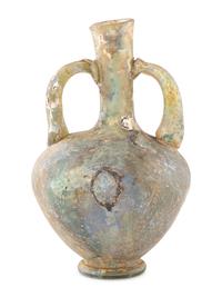 An Early Islamic Glass Flask