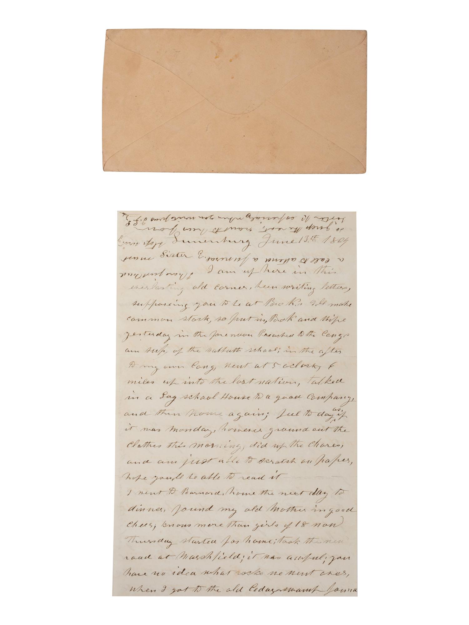 GARDNER, Alexander, photographer. CDV of Army of the Potomac corps insignia and corresponding commanders. Washington, DC: [ca 1861-63]. With civilian letter and cover.
