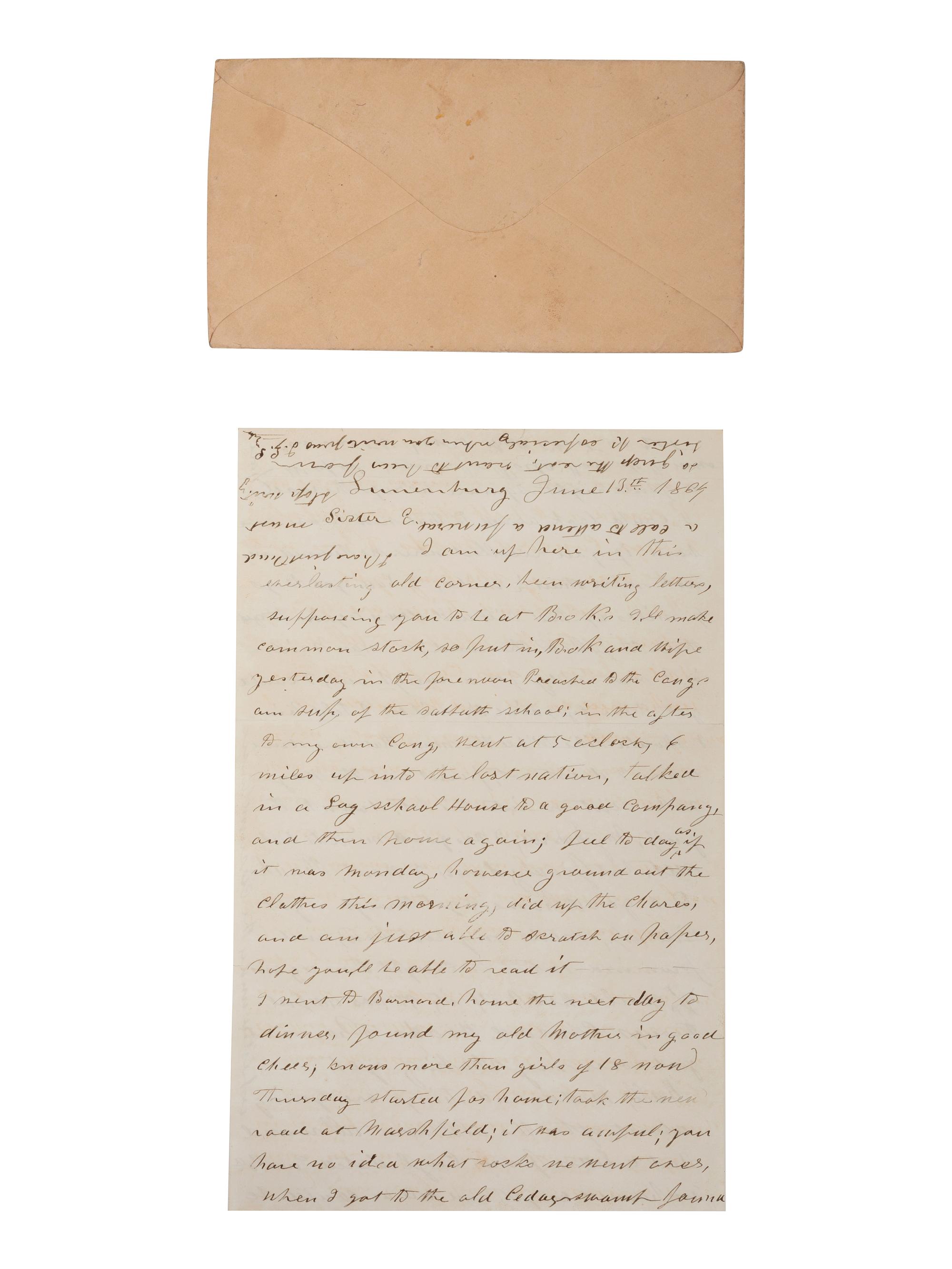 GARDNER, Alexander, photographer. CDV of Army of the Potomac corps insignia and corresponding commanders. Washington, DC: [ca 1861-63]. With civilian letter and cover.