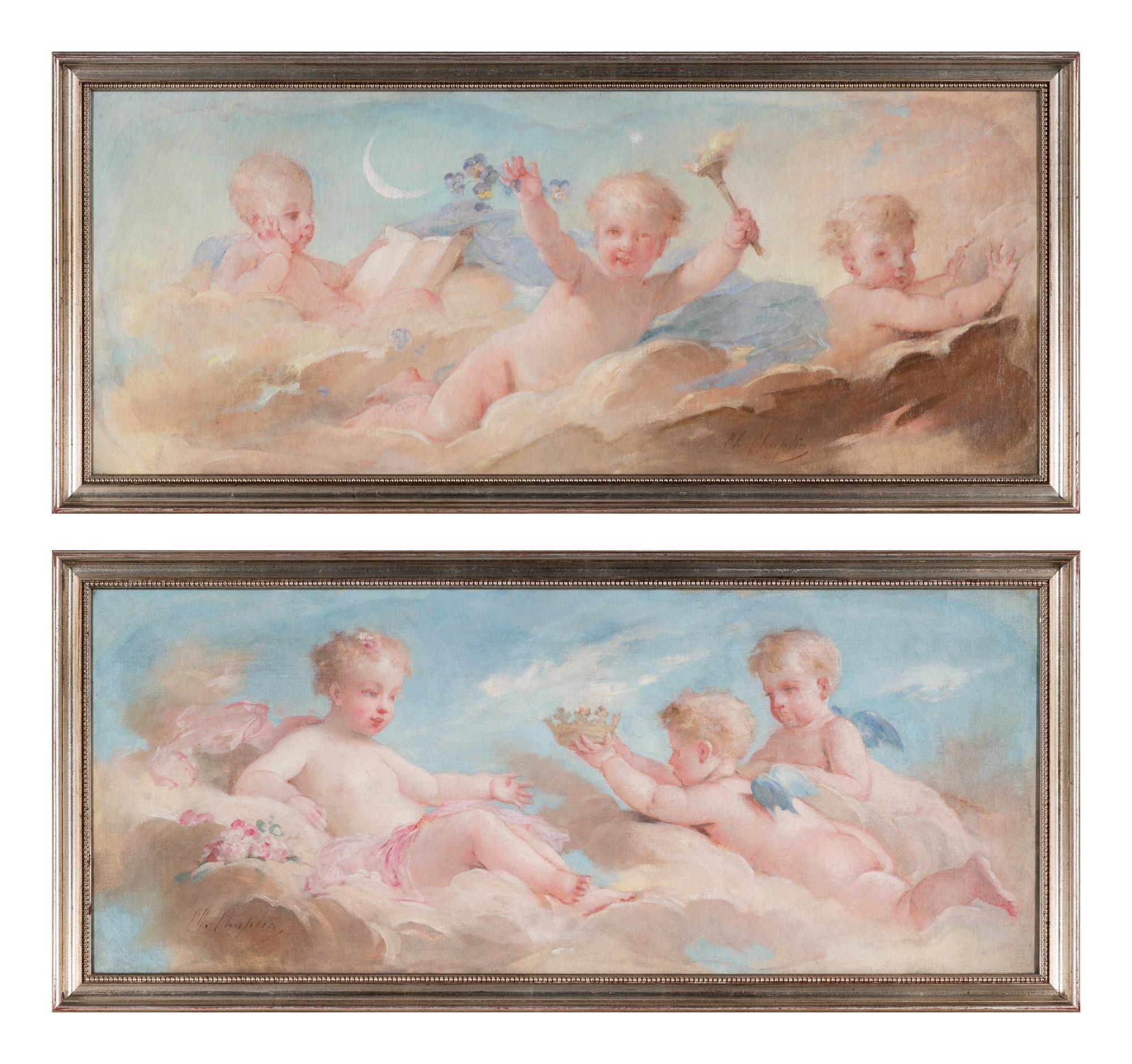 Putti (a pair of works)