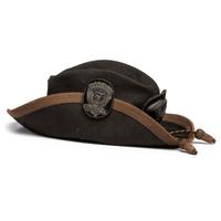 Two Army slouch hats identified to Captain Charles E. Nash, Company F, 19th Maine Infantry.