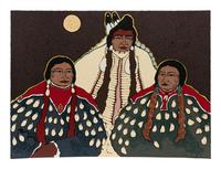 Chief with Two Women, edition 119/150