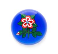 John Deacons, (Scottish), a flower paperweight, 1997