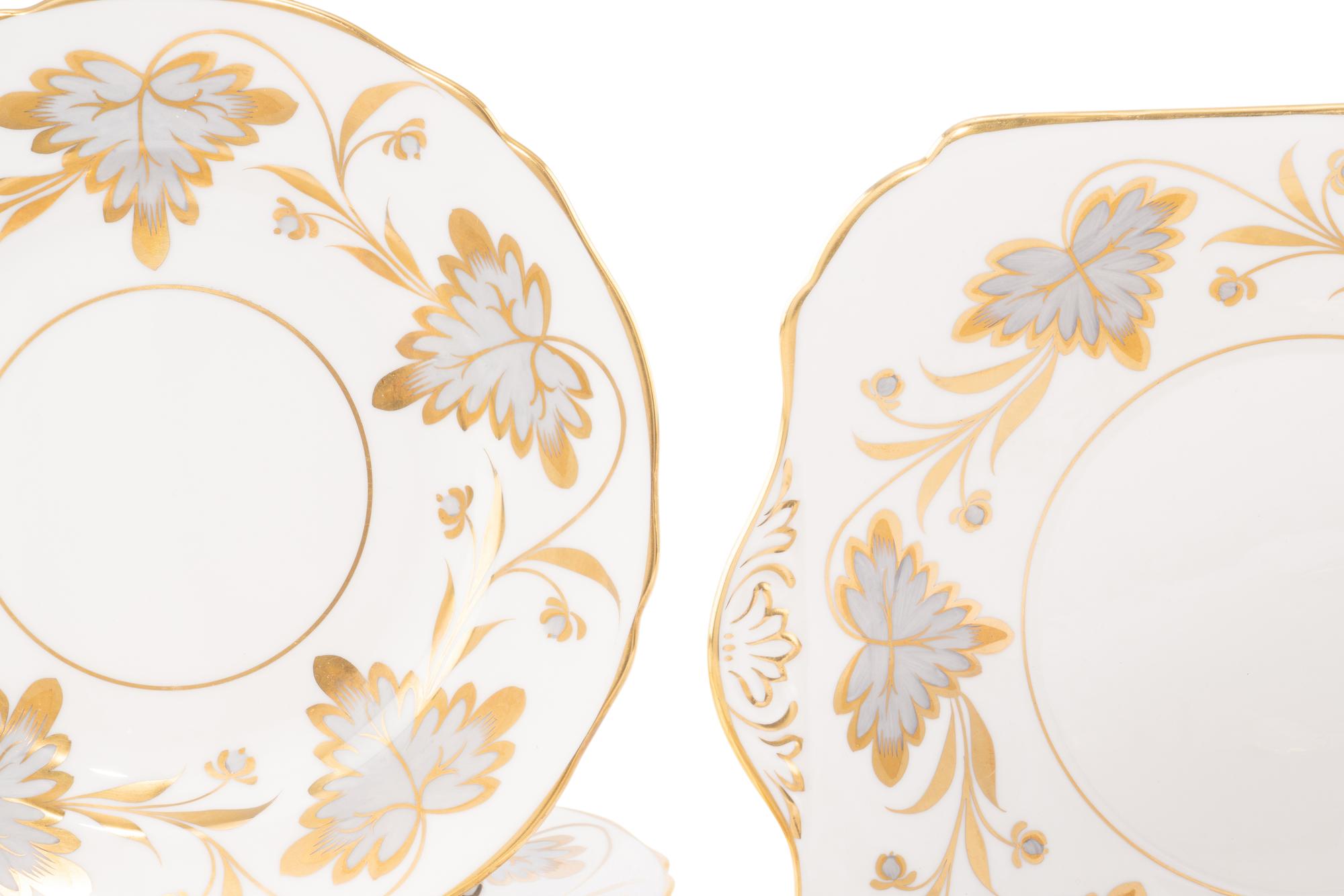 A Grosvenor Porcelain Tea Service