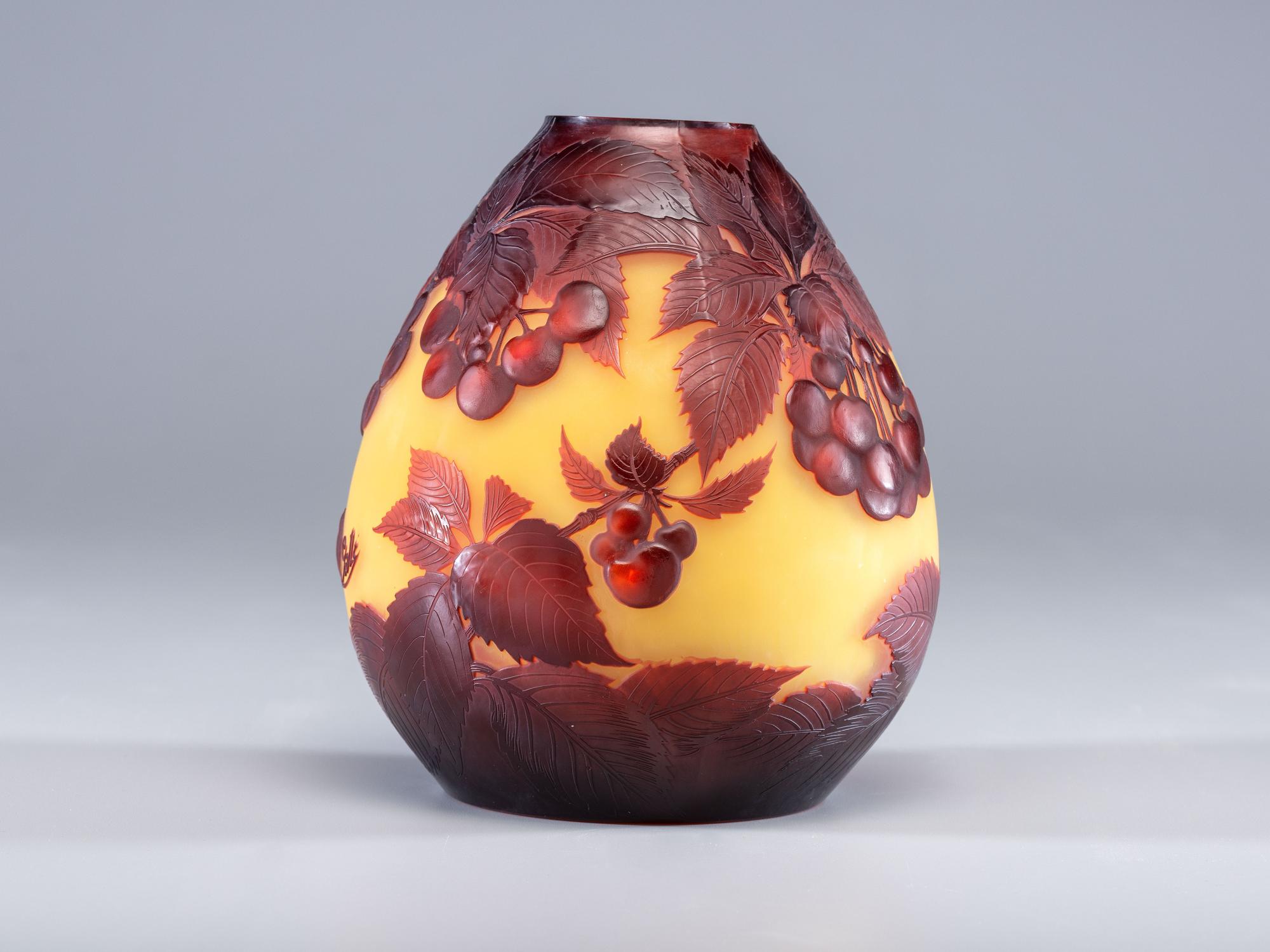 Cherries Vase