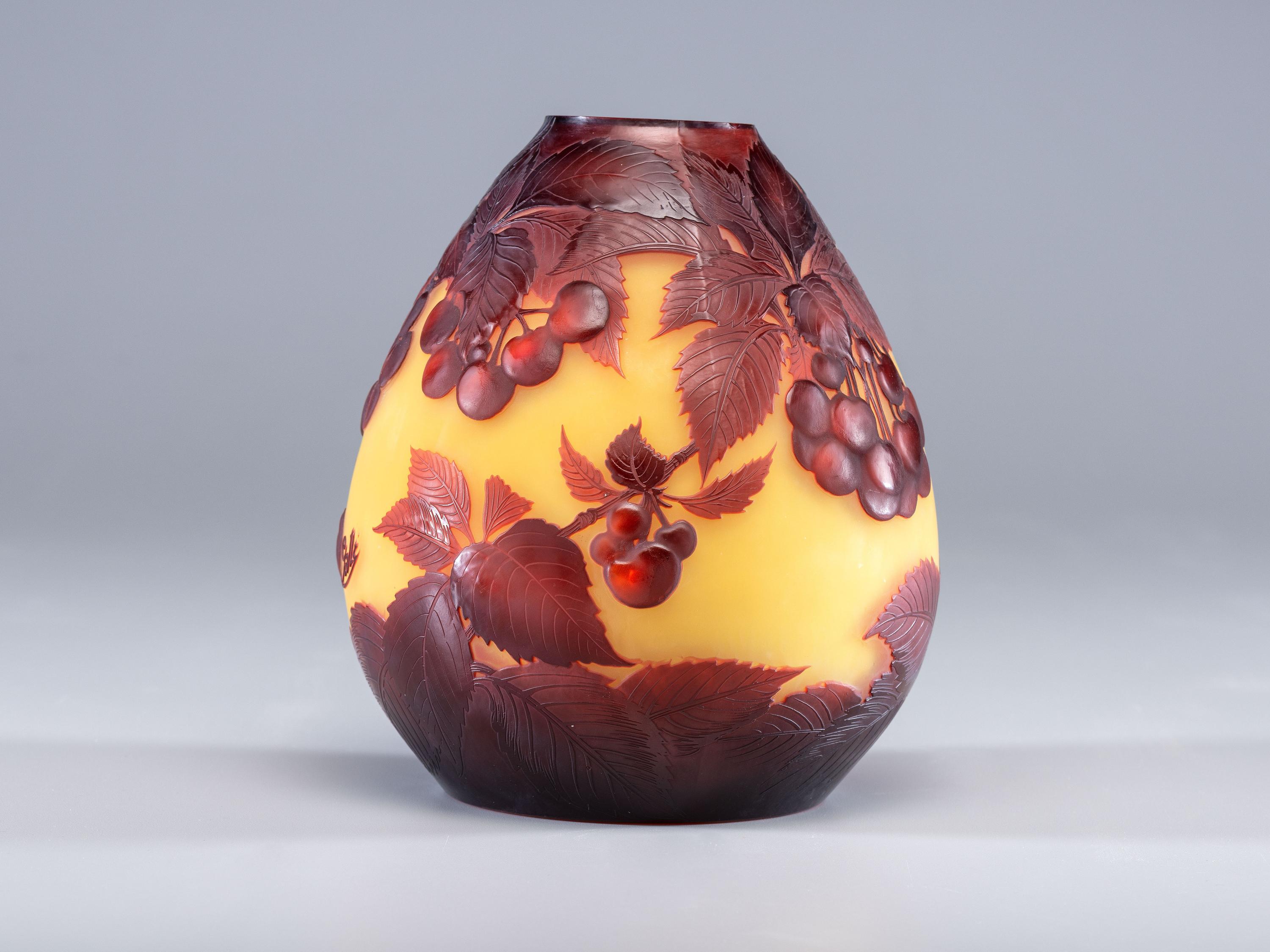 Cherries Vase