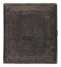 [CIVIL WAR]. A group of 2 tintypes of Union soldiers, incl. full plate and sixth plate portraits.