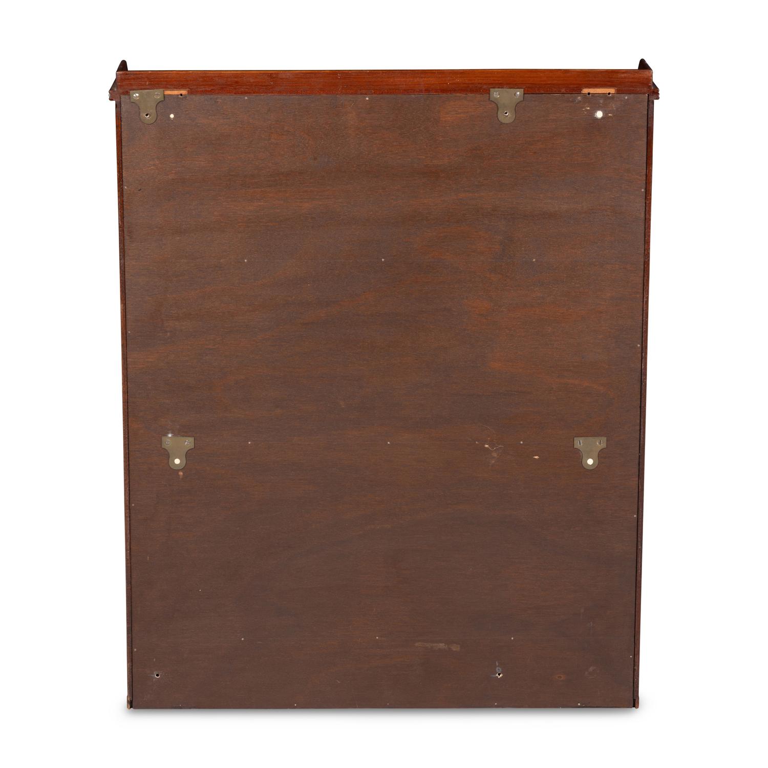 An English Mahogany Hanging Etagere