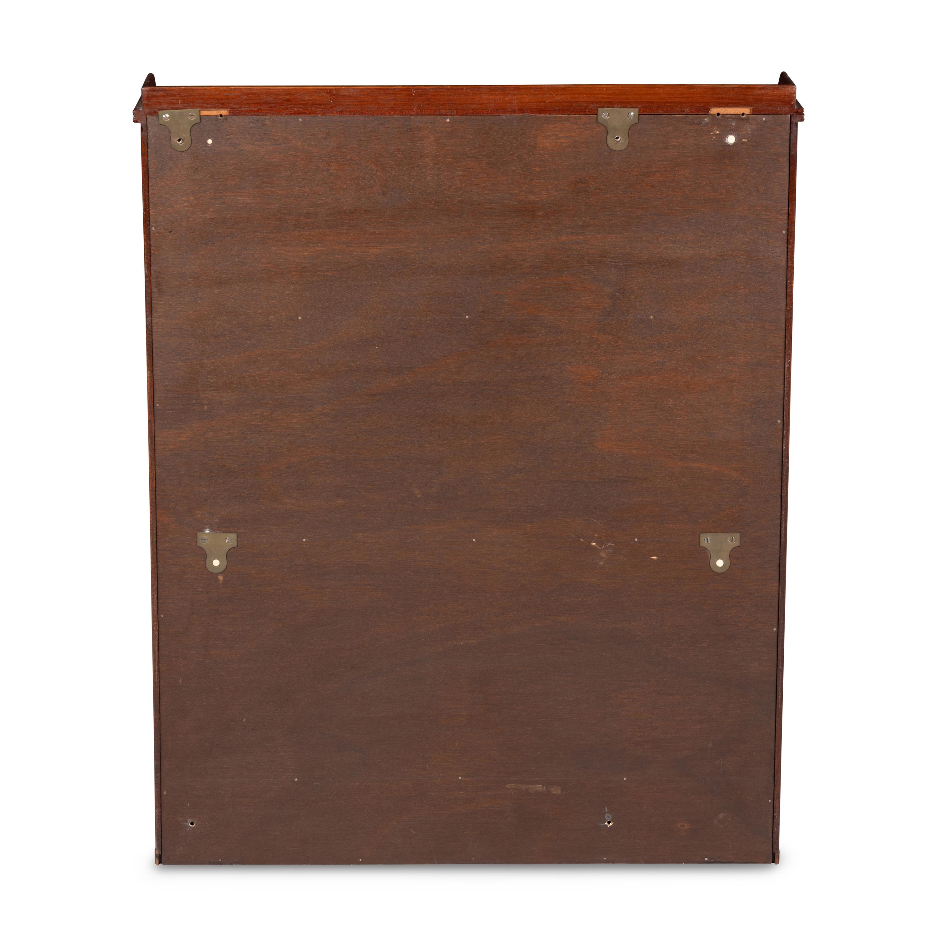 An English Mahogany Hanging Etagere