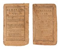 [ALMANACS - BOSTON]. A group of 8 almanacs, published Boston by various printers, comprising: