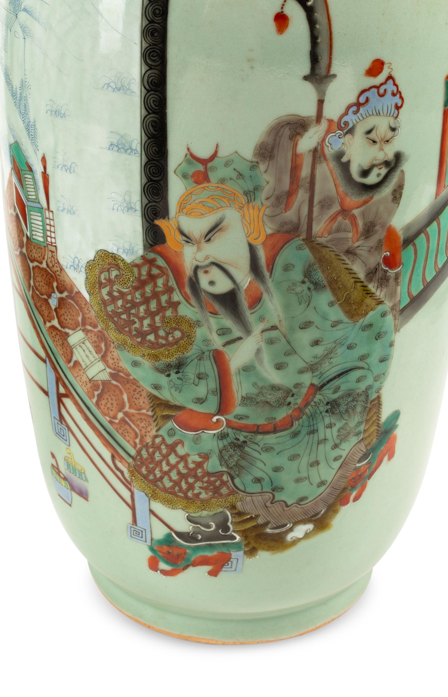 A Pair of Chinese Porcelain Vases