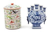 Two Chinese Porcelain Articles