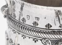 A Queen Anne Britannia Silver Caudle Cup