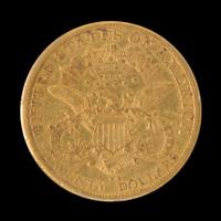 A United States 1878-CC Liberty Head $20 Gold Coin