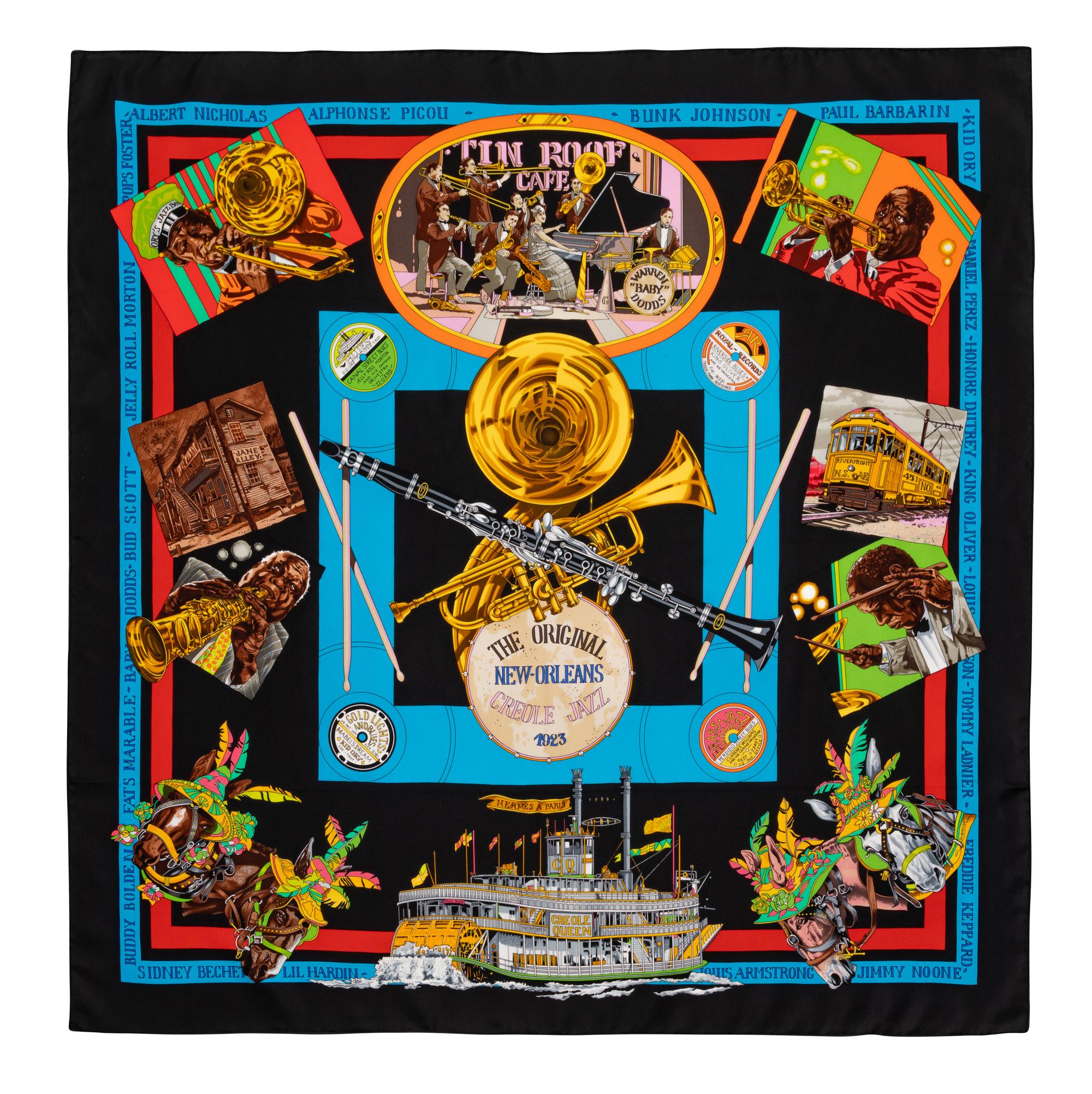 Hermès 90cm Silk Scarf