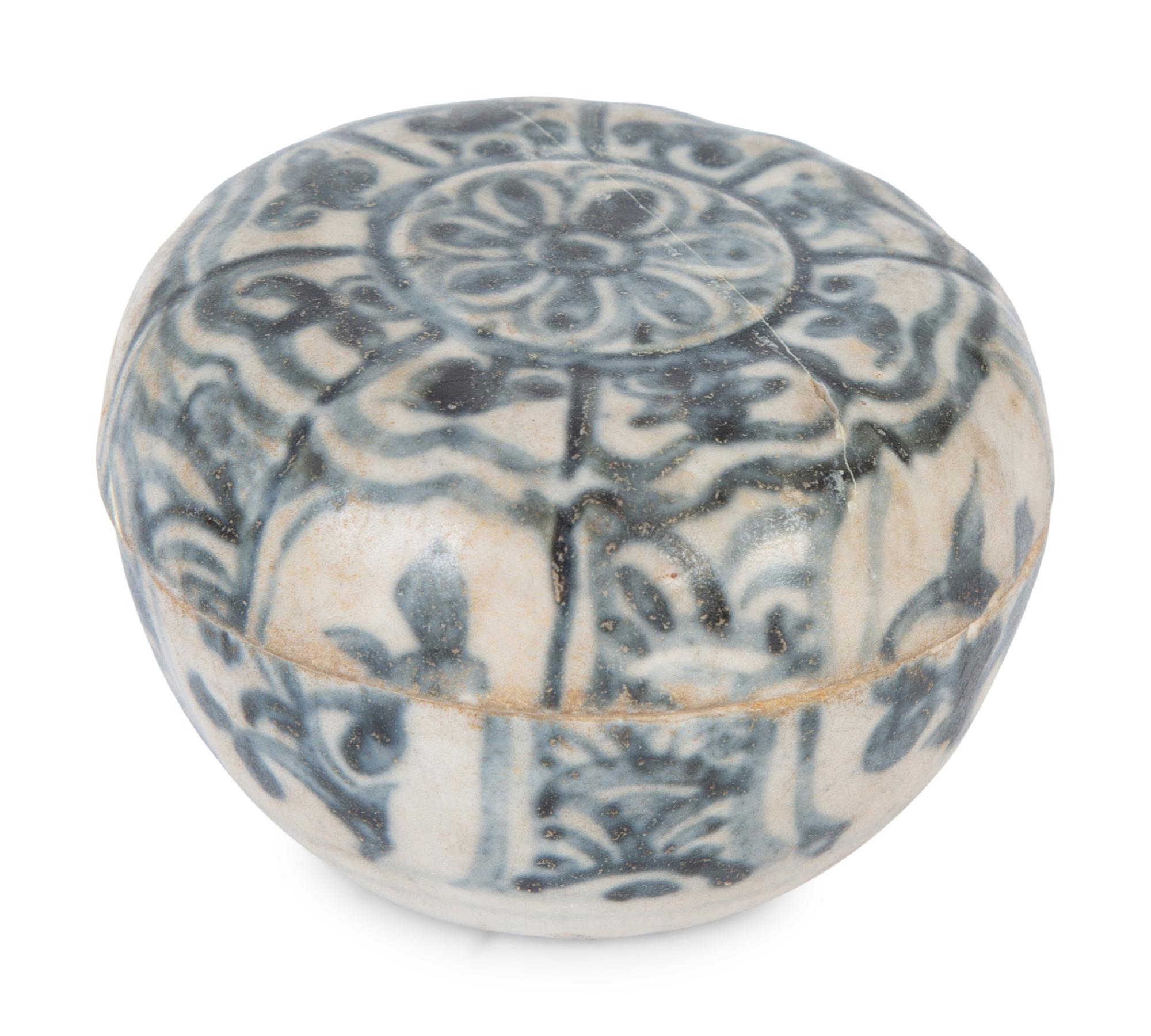 Five Chinese Ceramic or Porcelain Items — 19th/20th Century