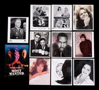 (Celebrity) A group of 20 autographed photographs of celebrities, comprising: