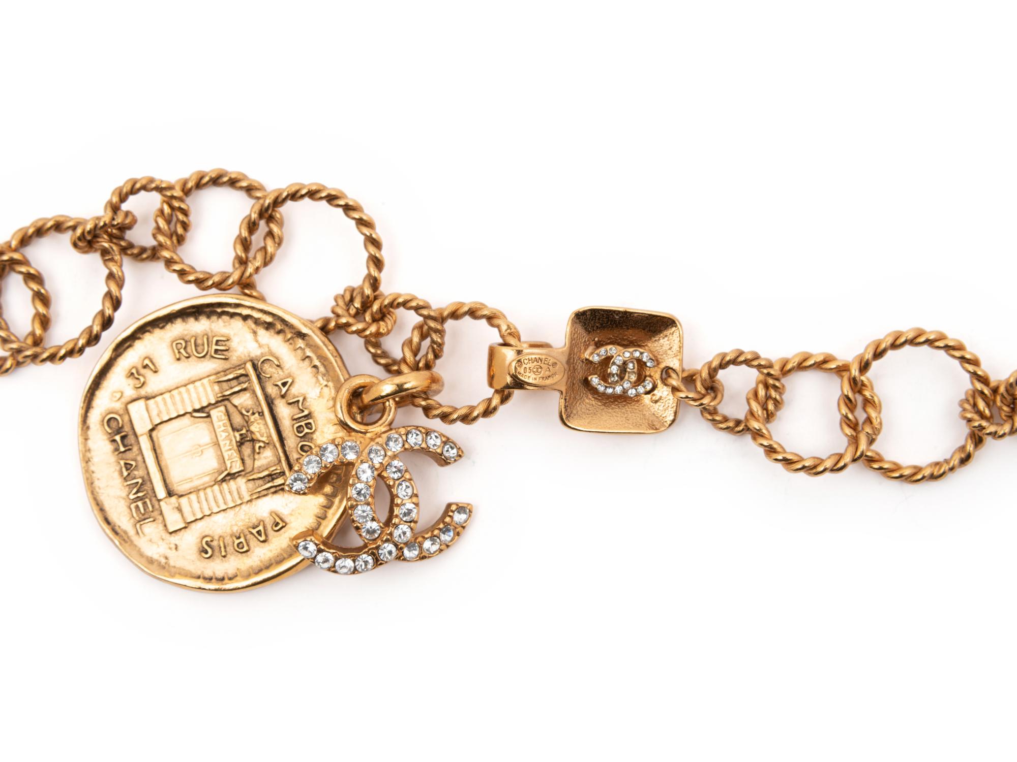 Chanel Coin and Chain Belt, Fall 2005