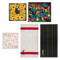 Various Designers, Five Silk Scarves