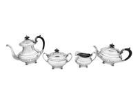 An American Silver Four-Piece Tea and Coffee Service