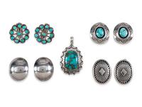 Navajo Silver and Turquoise Jewelry