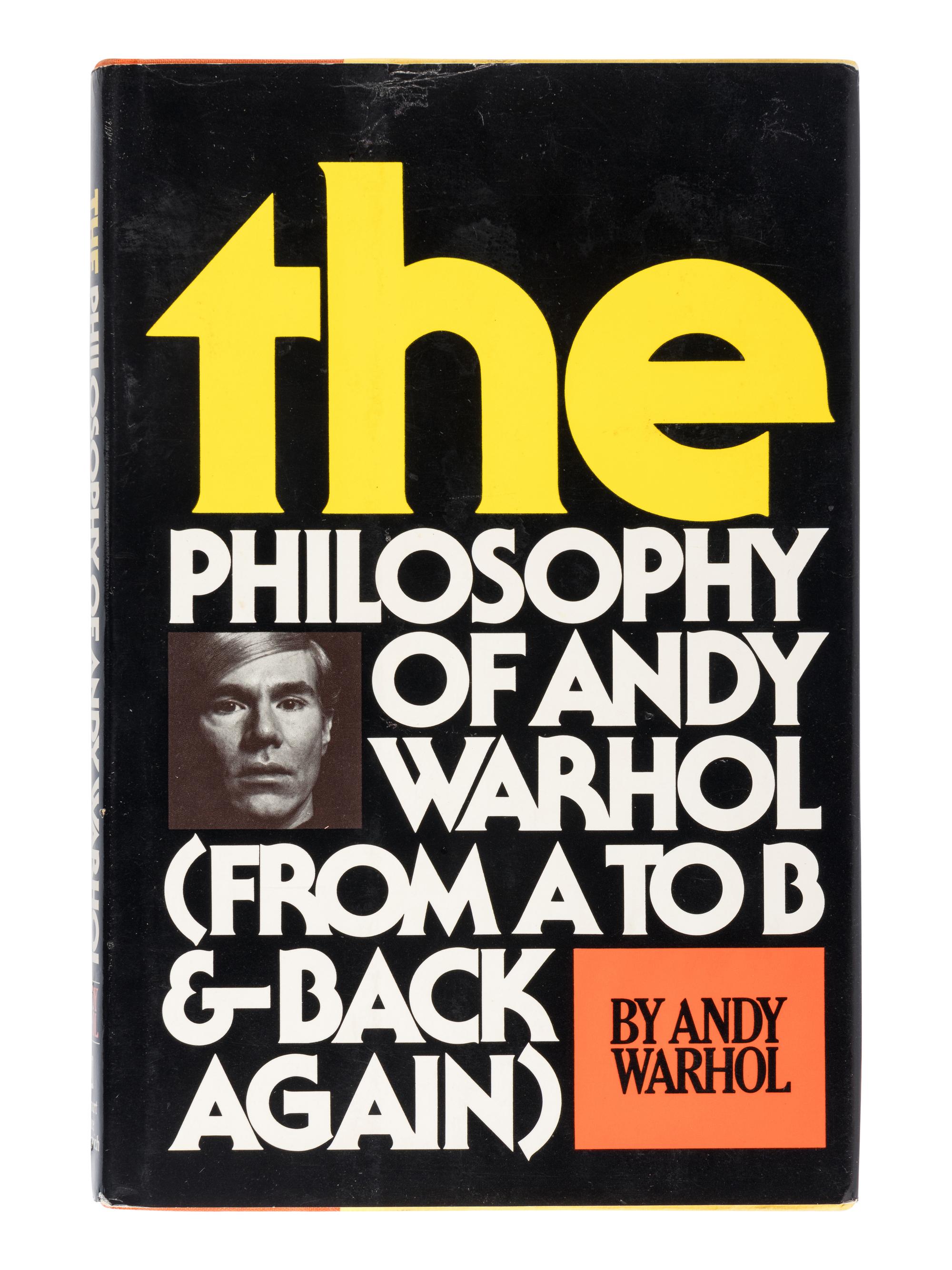 WARHOL, Andy (1928-1987). America . New York: Harper & Row, Publishers, [1985].