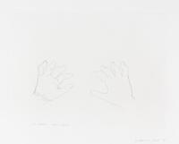 Bruce Nauman, (American, b. 1941), Holding Hands All Thumbs, 1998