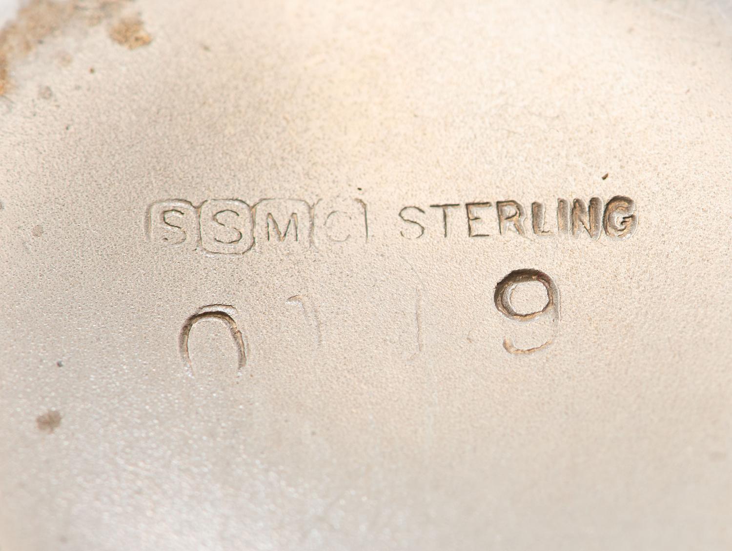 Eighteen American Silver Salt Cellars and Twelve Associated Silver Salt Spoons