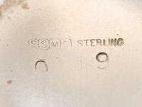 Eighteen American Silver Salt Cellars and Twelve Associated Silver Salt Spoons