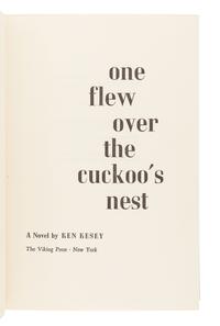 KESEY, Ken (1935-2001). One Flew Over the Cuckoo's Nest. New York: The Viking Press, 1962.