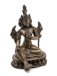 Four Asian Bronze Figures