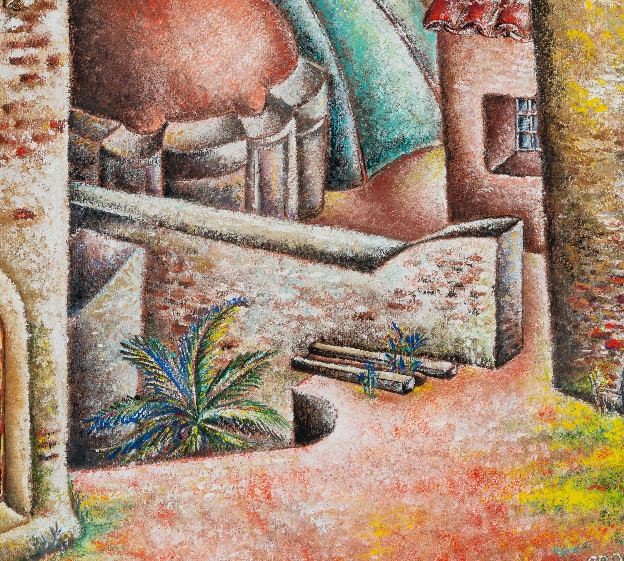 Untitled (City View with Churches)