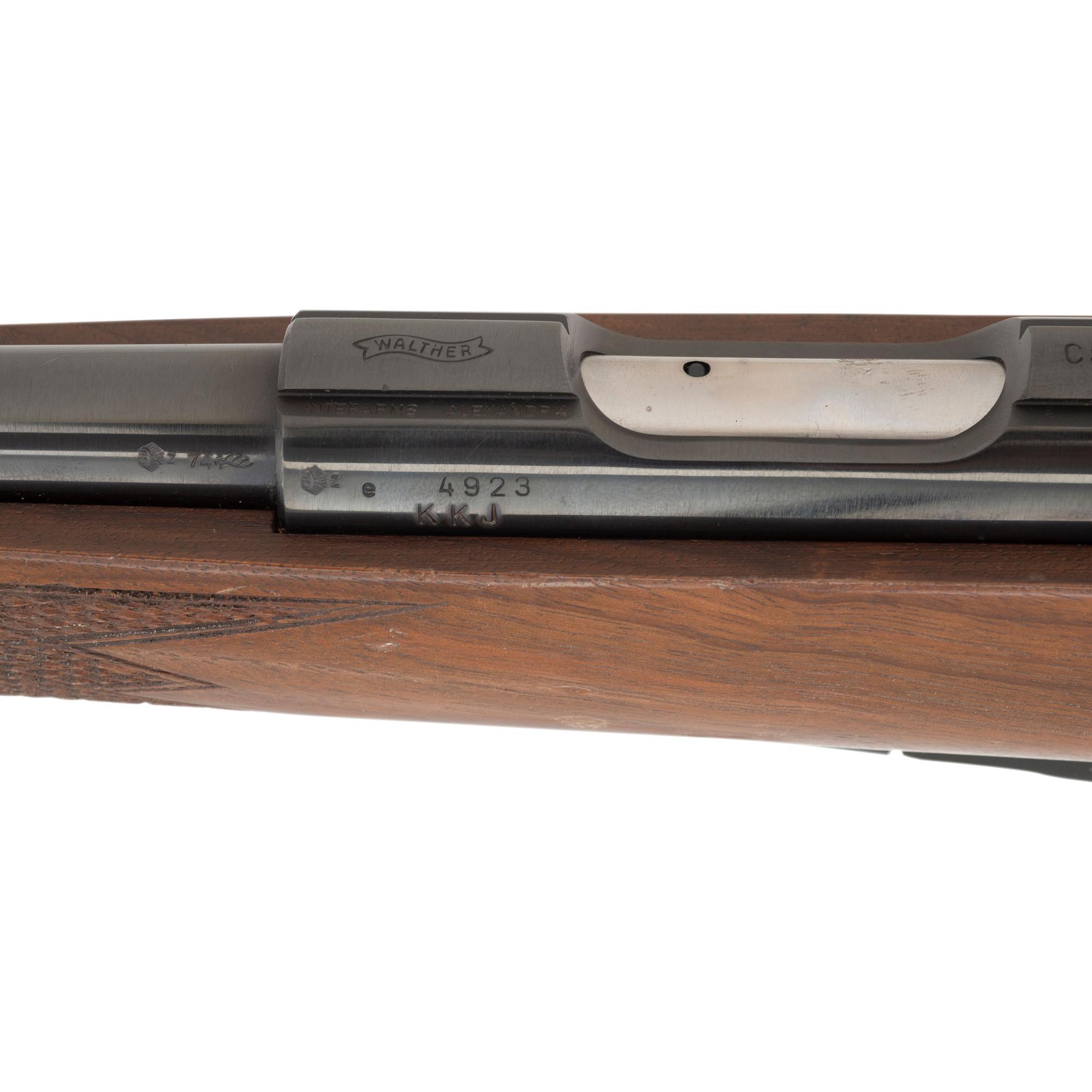 * Lot of 2 Bolt Action .22cal Rifles Including: Walther KKJ and Remington Model Five