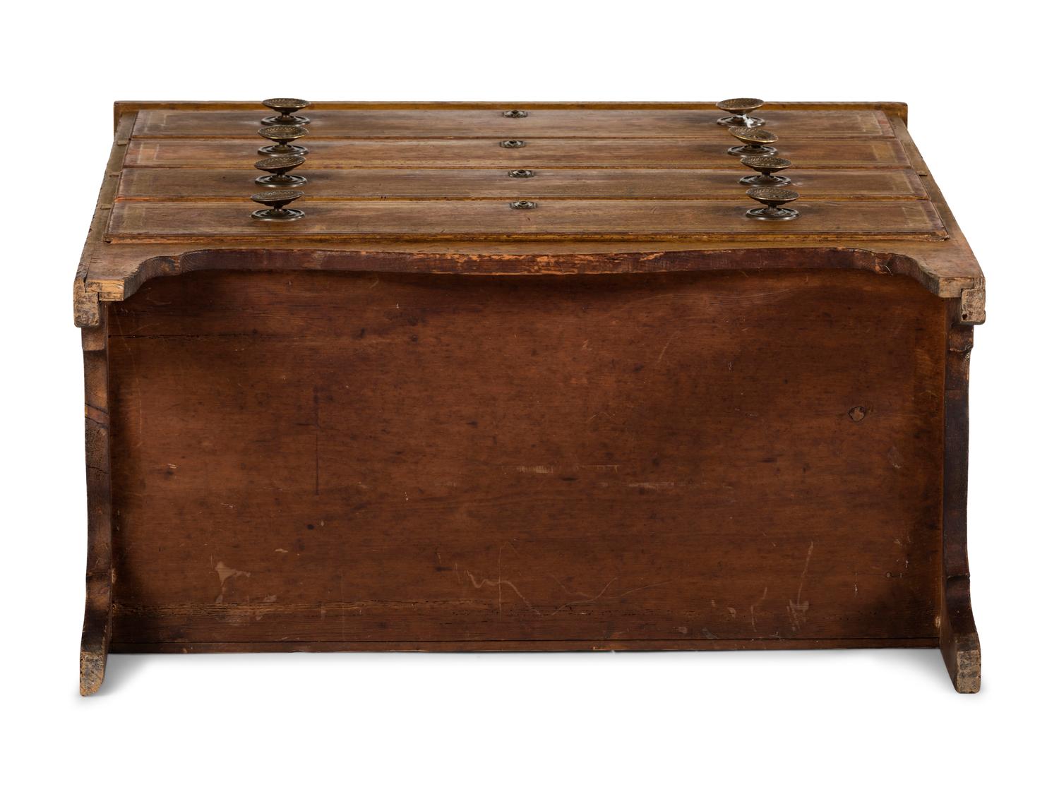 A New England Paint Decorated Chest of Drawers
