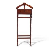 A George III Style Mahogany Valet Stand