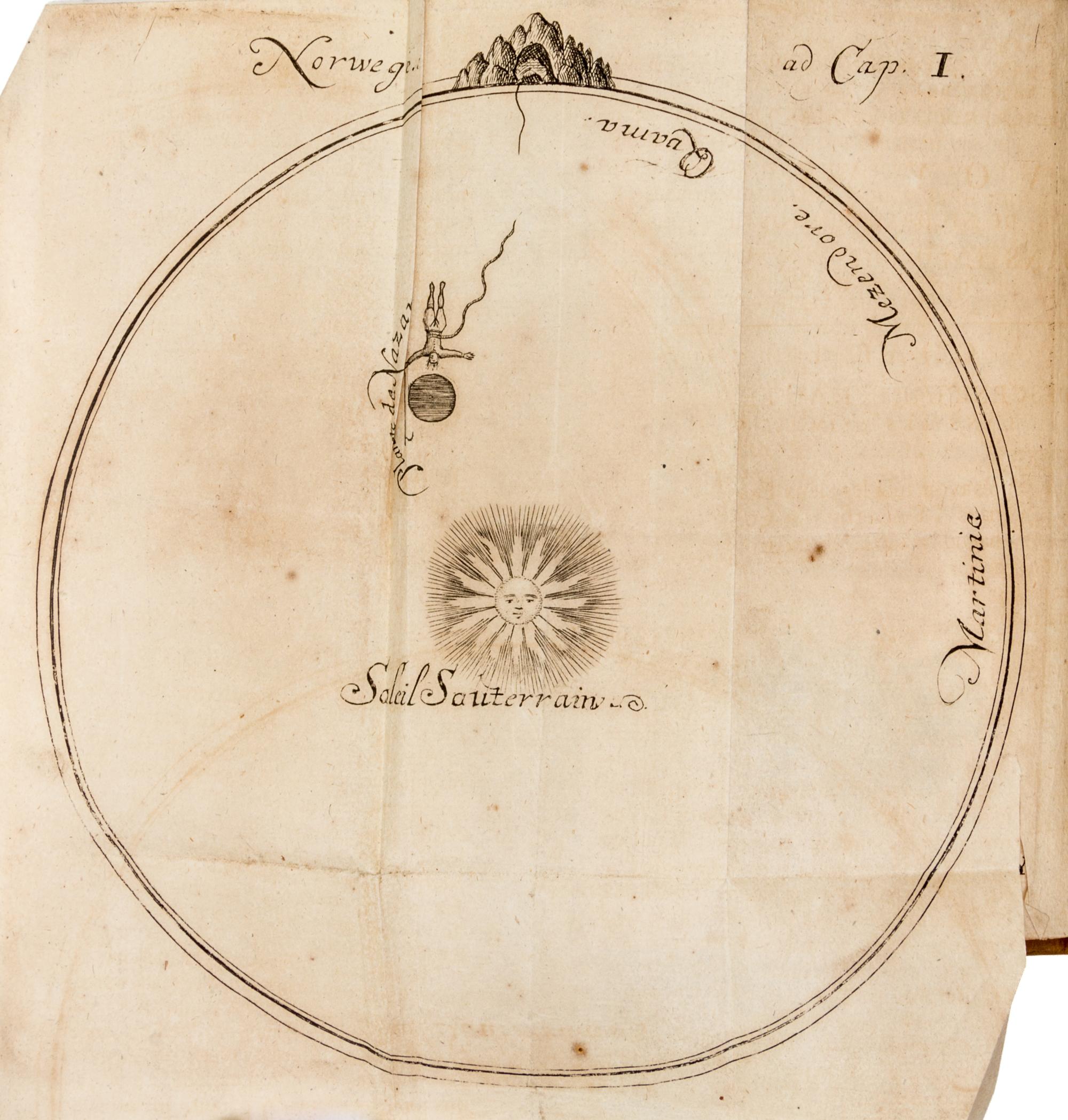 [HOLBERG, LUDVIG] Voyage de Nicholas Klimius dans le monde souterrain. Copenhagen, 1741.