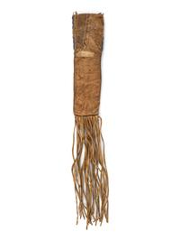 Cheyenne Beaded Buffalo Hide Sheath