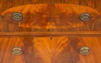 A Federal Style Figured Mahogany Sideboard