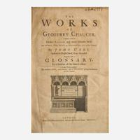 [Literature] [Chaucer, Geoffrey] Urry, John The Works of Geoffrey Chaucer, Compared with the Former Editions, and many valuable MSS...